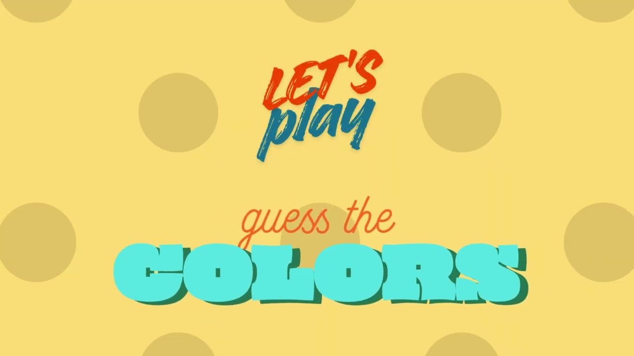 Guess the Colors with Kittu 🦉🌈 | Fun Color Game for Kids
