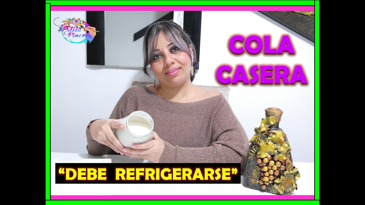 Cómo hacer cola blanca casera