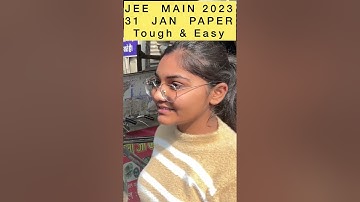 JEE Mains students reaction 😱🤯 | Paper easy?? 😳 | JEE exam analysis #shorts #jee2023
