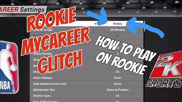 ROOKIE GLITCH NBA 2K18 MyCareer How to Play on Rookie Difficulty 99 Overall Grind Badges Best Method