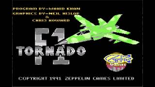 F1 Tornado (Commodore 64) – Intro Sequence [1991] | Zeppelin Games