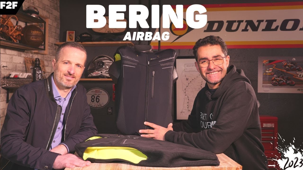 L'airbag moto de Bering en action !