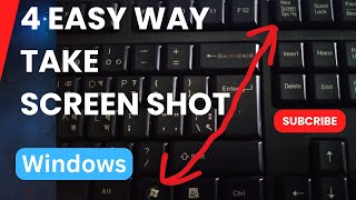 How to take a screenshot on a PC or Laptop any Windows | New Update windows
