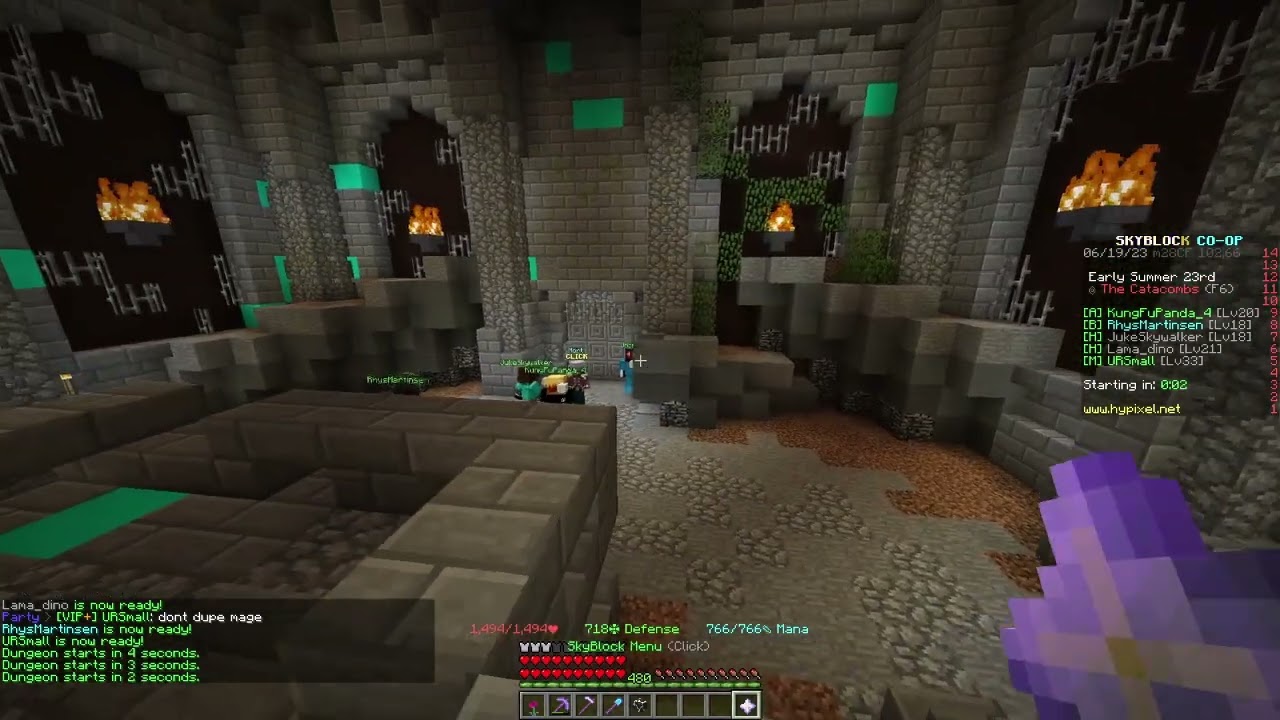 Large Amount Of Health Glitch - Hypixel Skyblock Dungeons