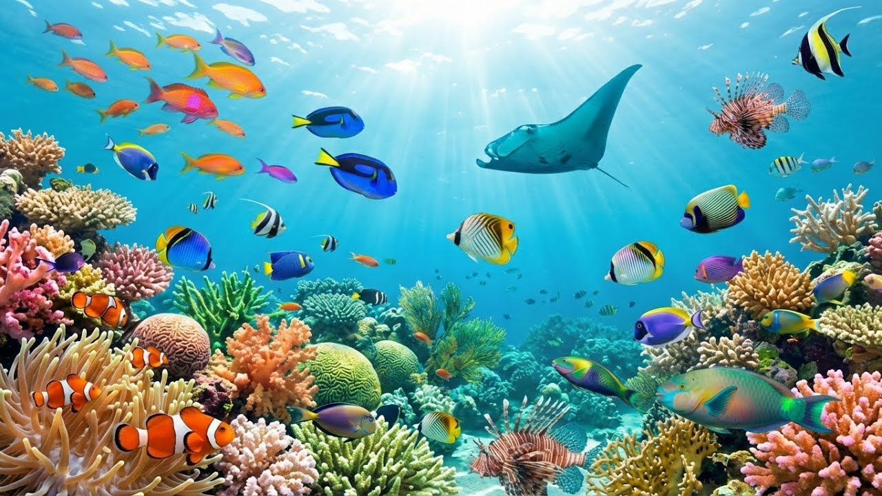 Top Most Beautiful River & Ocean Fish in the World | Amazing Colorful Fish in River Natural Habitat