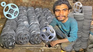 Motorcycle Sprocket Production in Pakistan | Rear sprocket