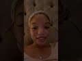 Halle Bailey Instagram Live (3/15/2021)