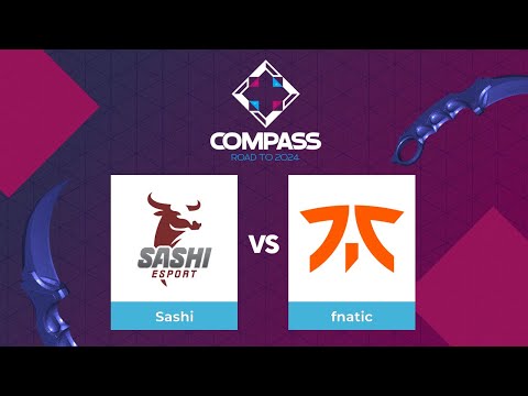 Sashi проти fnatic | Мапа 3 Overpass | YaLLa Compass Spring 2024