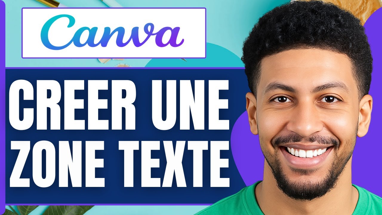 Comment Creer Une Zone De Texte Sur Canva ( Tuto 2026 ) - YouTube