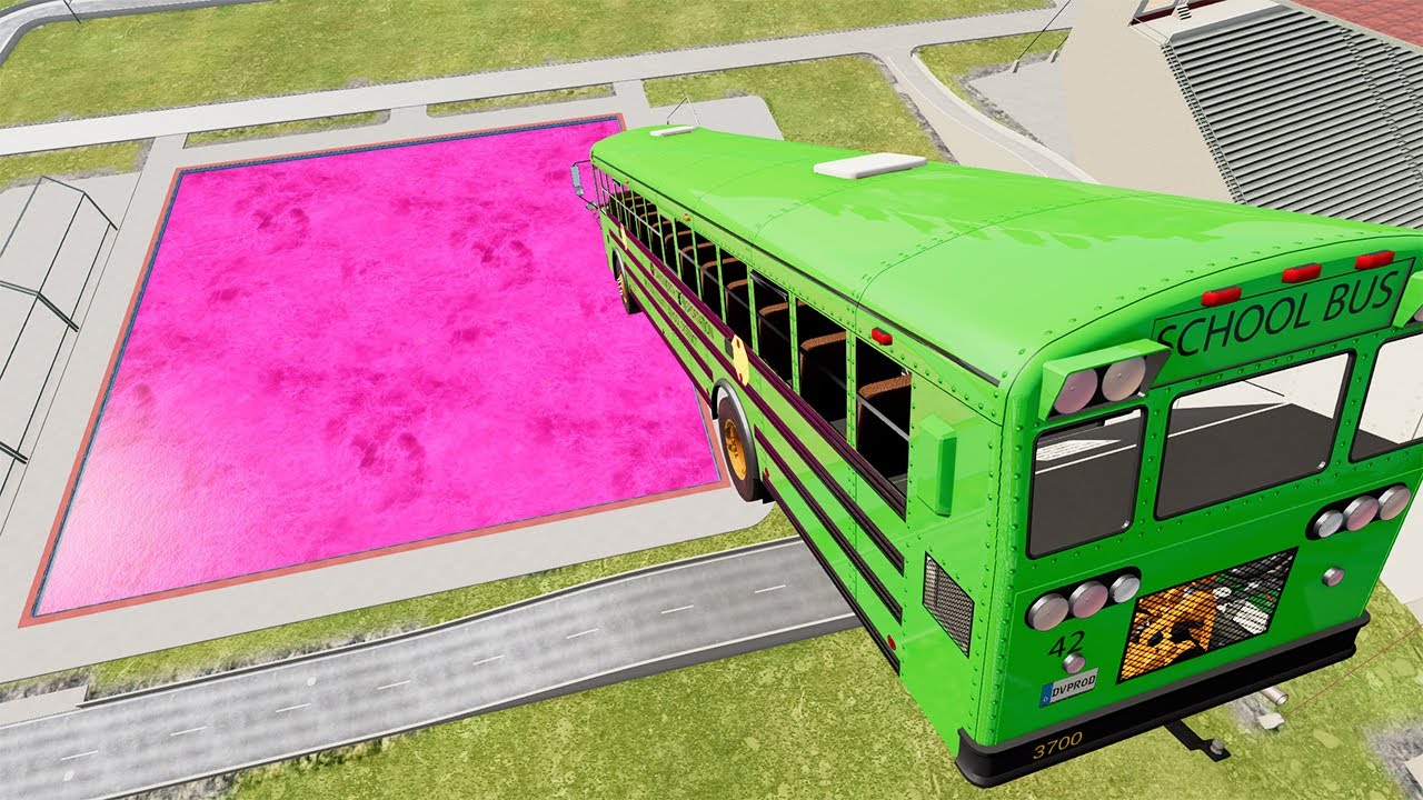 Can PINK HOT LAVA Pools Destroy Cars  Faster Than Void? BeamNG.Drive