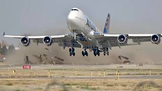 747 Tears Up The Runway