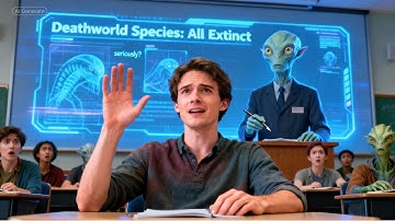 They Taught "Deathworld Species All Went Extinct",Human Raised Hand: "I