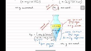 A2 Level Chemistry - Single & Multiple Extraction Kpc