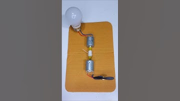 Dynamo DC Motor Experiment ° DC Motor #dcmotor #tech #experiment #motor #shorts