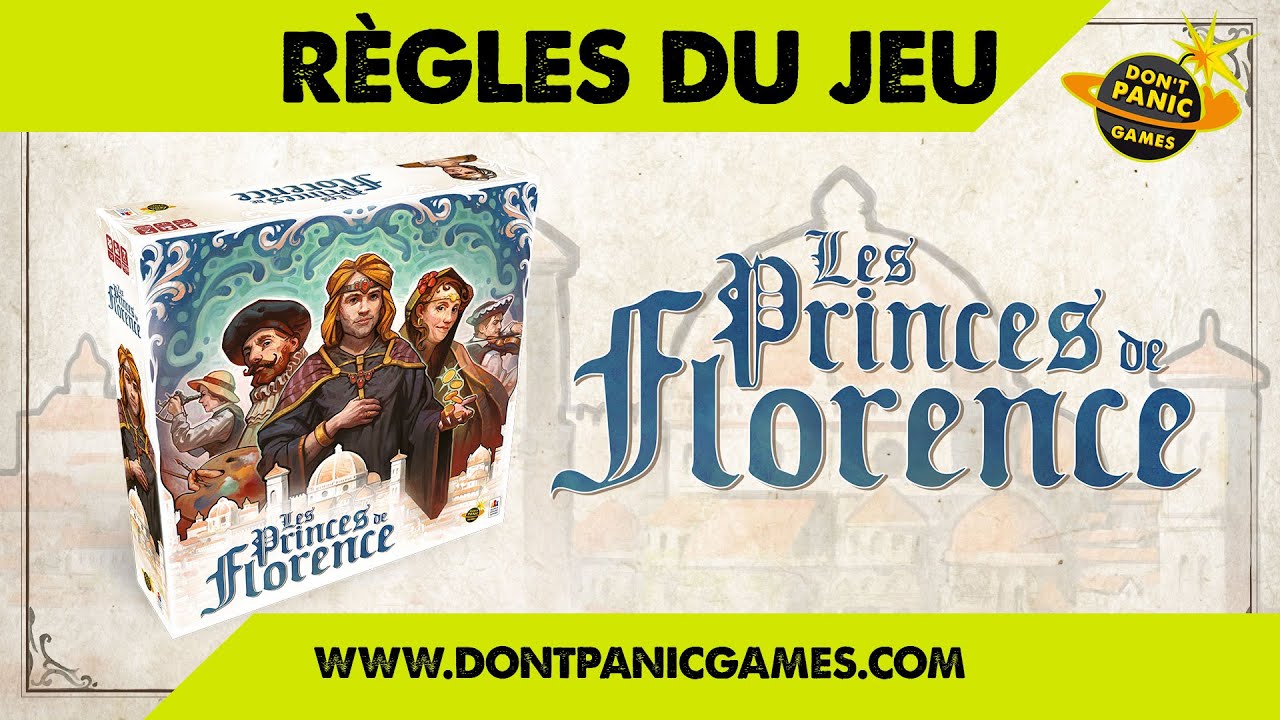 [Règles du jeu] Les Princes de Florence - YouTube