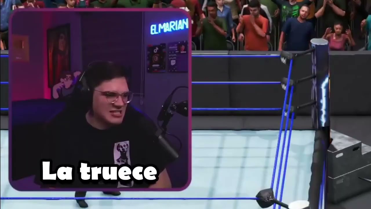 El Mariana juega WWE2K20 con Aldo_Geo y Roier - YouTube