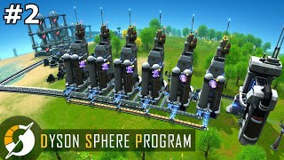 (Eng CC) Dyson Sphere Program Easy Guide #2 - Oil refineries & Energy Matrix (Red Science) Wealth