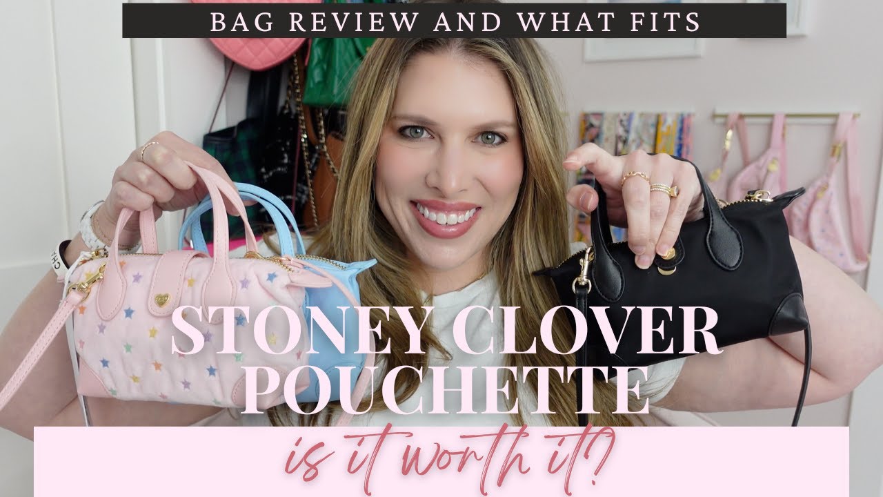 【Stoney Clover Lane】Pouchette Pouch Stoney Clover Lane Pouchette Review! What fits and my mini