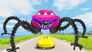 🚦 The Highway Traffic Suddenly DISAPPEARS! 😱 A Giant Beast Takes Over the Empty Road | BeamNG.drive