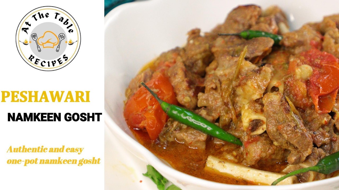 Authentic Peshawari Namkeen Rosh#muttonrosh #peshawarinamkeengosht # ...
