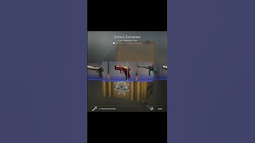 The only way to open a CSGO case...