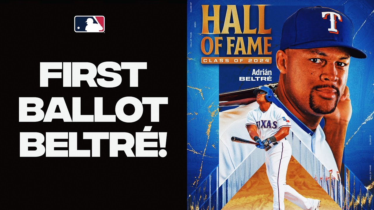 It’s official: Adrián Beltré is a first-ballot HALL OF FAMER! (Full