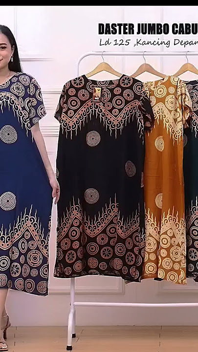 Daster Jumbo Motif terkini Cuma 30 Ribuan Ajah #daster #dastertiktok #dasterbatik #dasterjumbo
