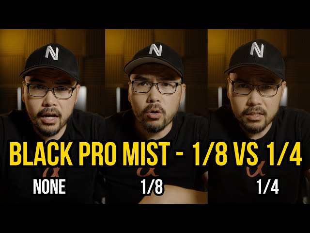 Tiffen Black Pro Mist - 1/8 or 1/4? Which should you get? #blackpromist  #sonya7siii