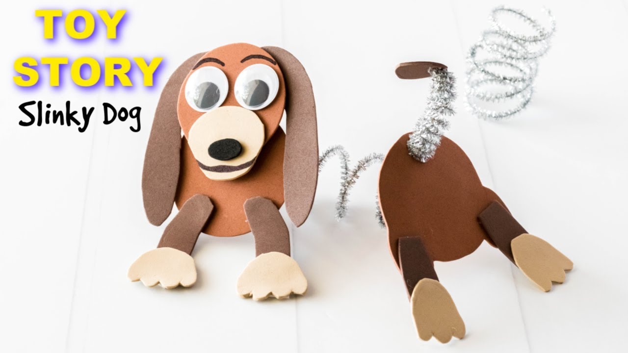 DIY Slinky Dog Snuffle Toy 