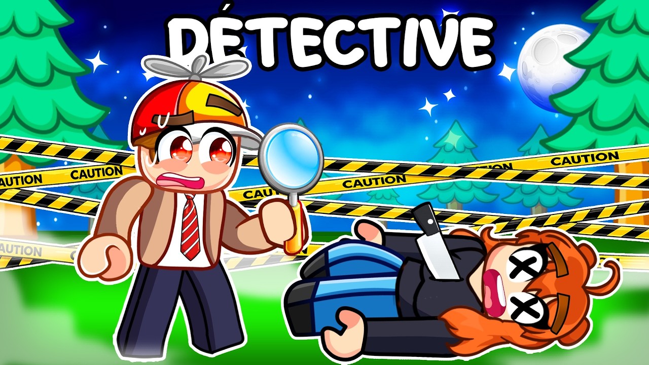 Je Deviens un DÉTECTIVE sur Roblox Brookhaven !