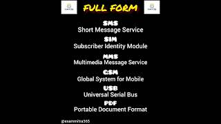 || Full Form of Abbreviations || ?? shorts gk ias dm ssc upsc ssccgl bpsc jpsc