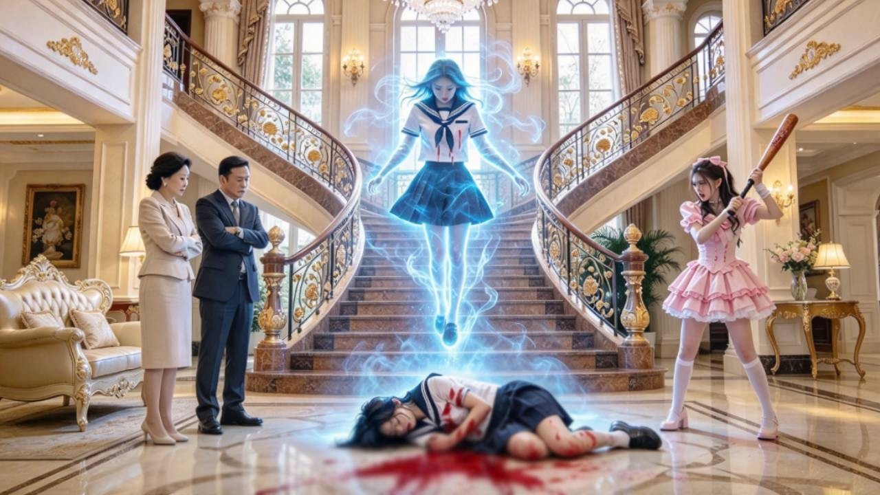 全家偏愛養女把真千金打到吐血而亡，還認為她是裝的！重生後三個總裁哥哥立刻接她回豪門，瞬間讓惡毒全家破產進監獄！ #爽劇 #反轉  #團寵 #重生 #復仇