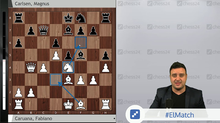 Caruana - Carlsen (Resumen Partida 12); Campeonato del Mundo de Ajedrez 2018