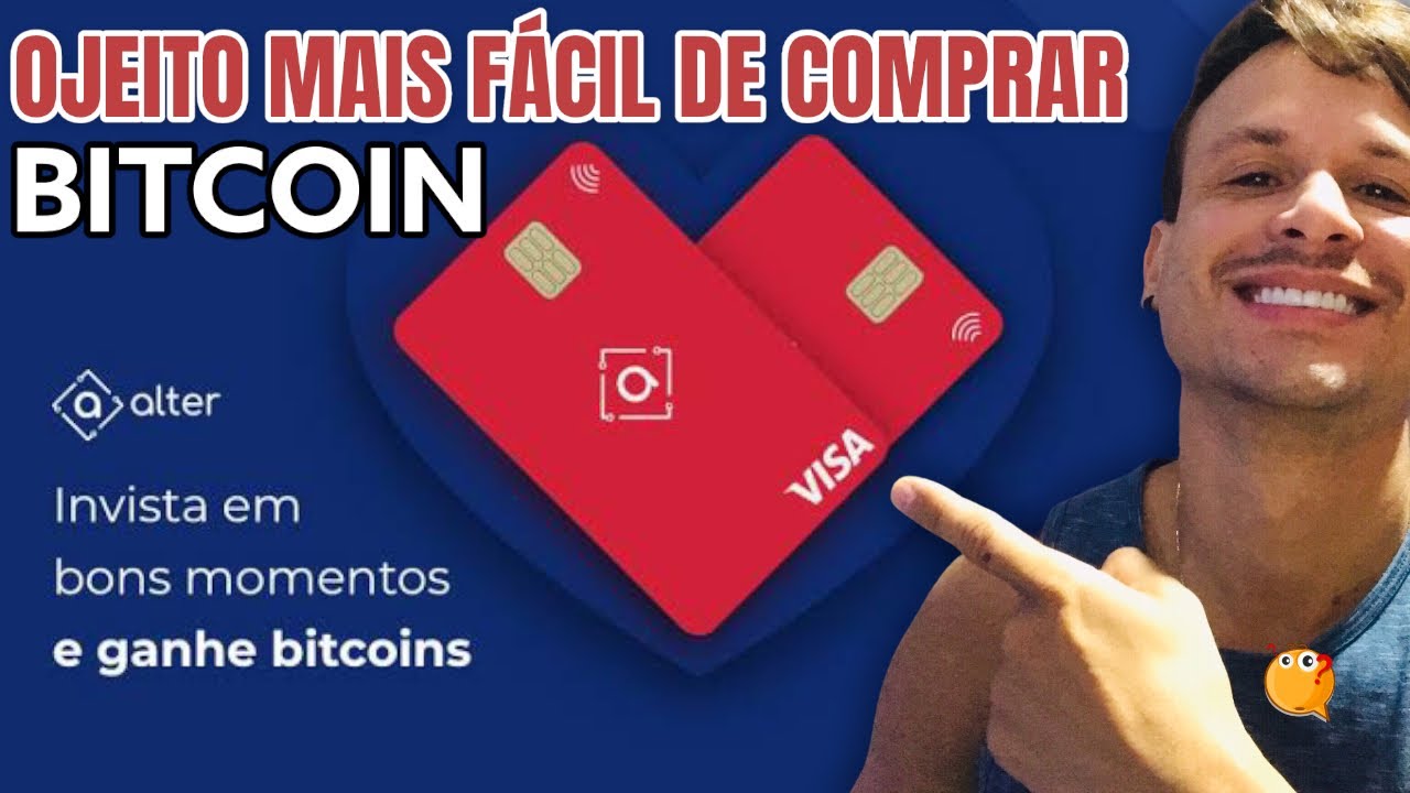 💳 VEJA O jeito mais facil de comprar bitcoin e GANHE CASHBACK em BITCOIN  com O SEU CARTÃO ALTER