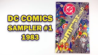DC COMICS SAMPLER #1 FROM 1983