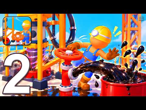 Oil Drill Company - Gameplay Walkthrough Part 2 - Oil Production Empire (iOS, Android)