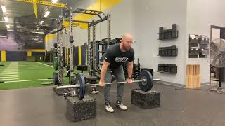 Clean High Pull Off Blocks