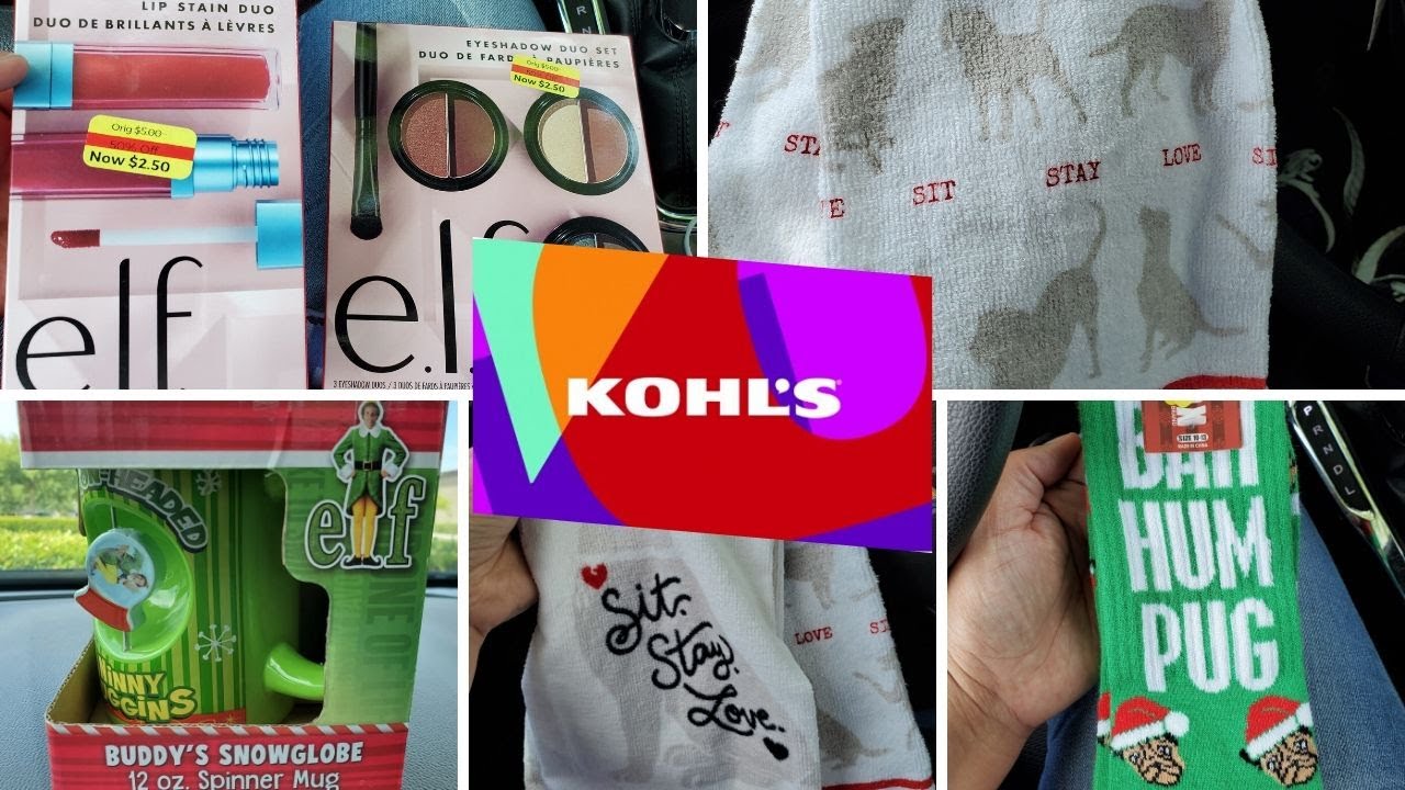 NEW Kohl's Haul In The Card !!! Great Stuff YouTube