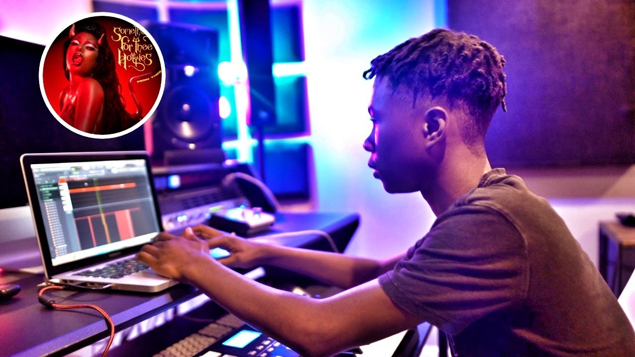 Megan Thee Stallion 14 year Old Producer "Lil Tag" Cooks up 2 Insane Beats on FL Studio!