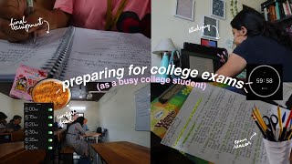 productive exam days in my life *VLOG*☕️ | as a college student📚 |  assignments, studying & papers!