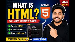 23. What is HTML? (Selenium Java 2026)