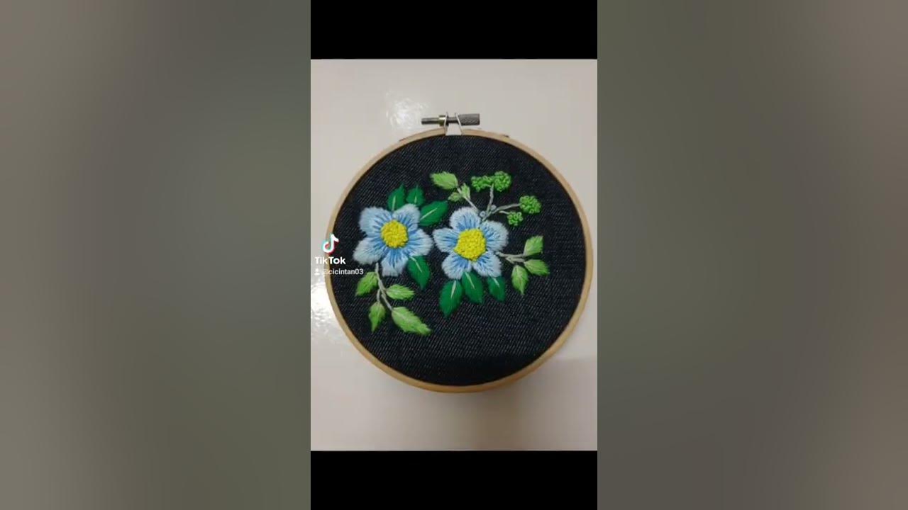 #embroidery #flowers #bag