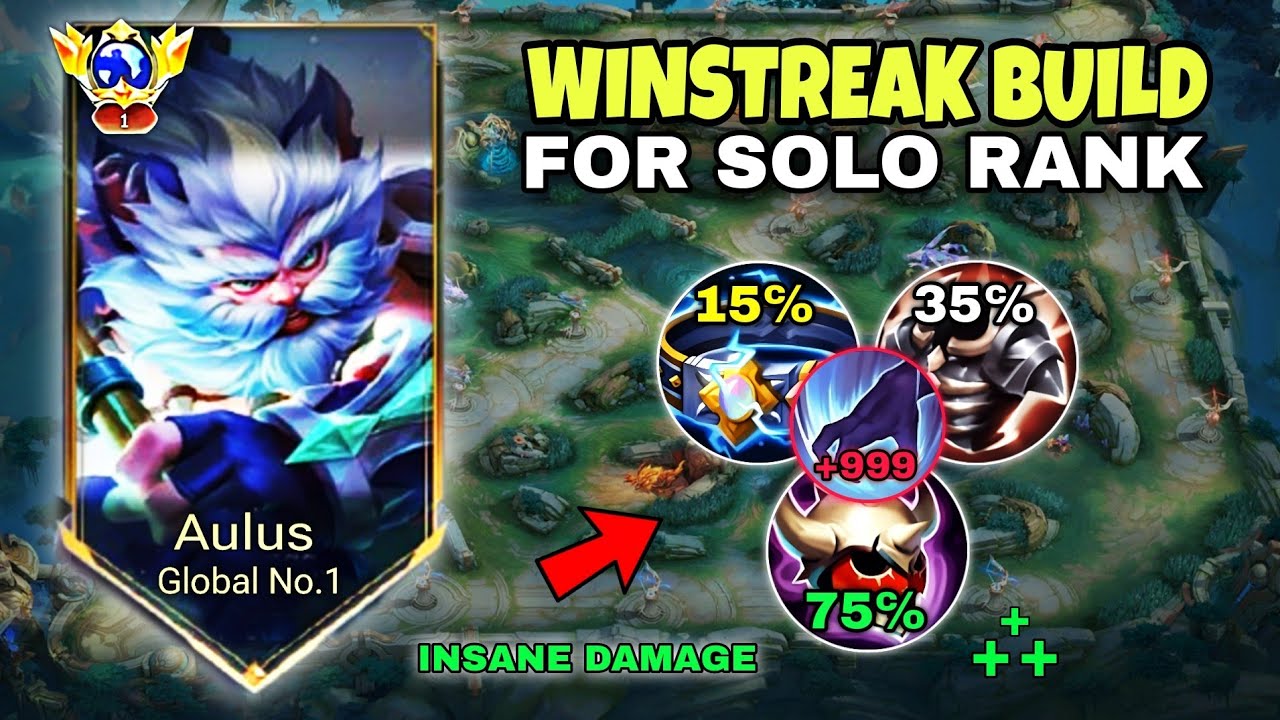 2025 AULUS NEW BUILD FOR SOLO RANK IS FINALY HERE!! (101℅ winstreak ...
