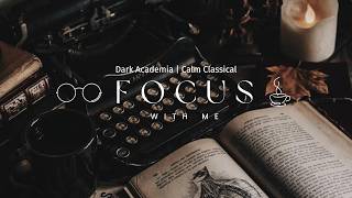 You're Reading in an 18th Century Library and It's Raining Outside | Dark Classical Academia