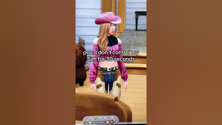 pov: when you don’t control your Sim for 30 seconds