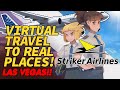 Striker Airlines - Virtual Flights to sleep/chill to | Las Vegas