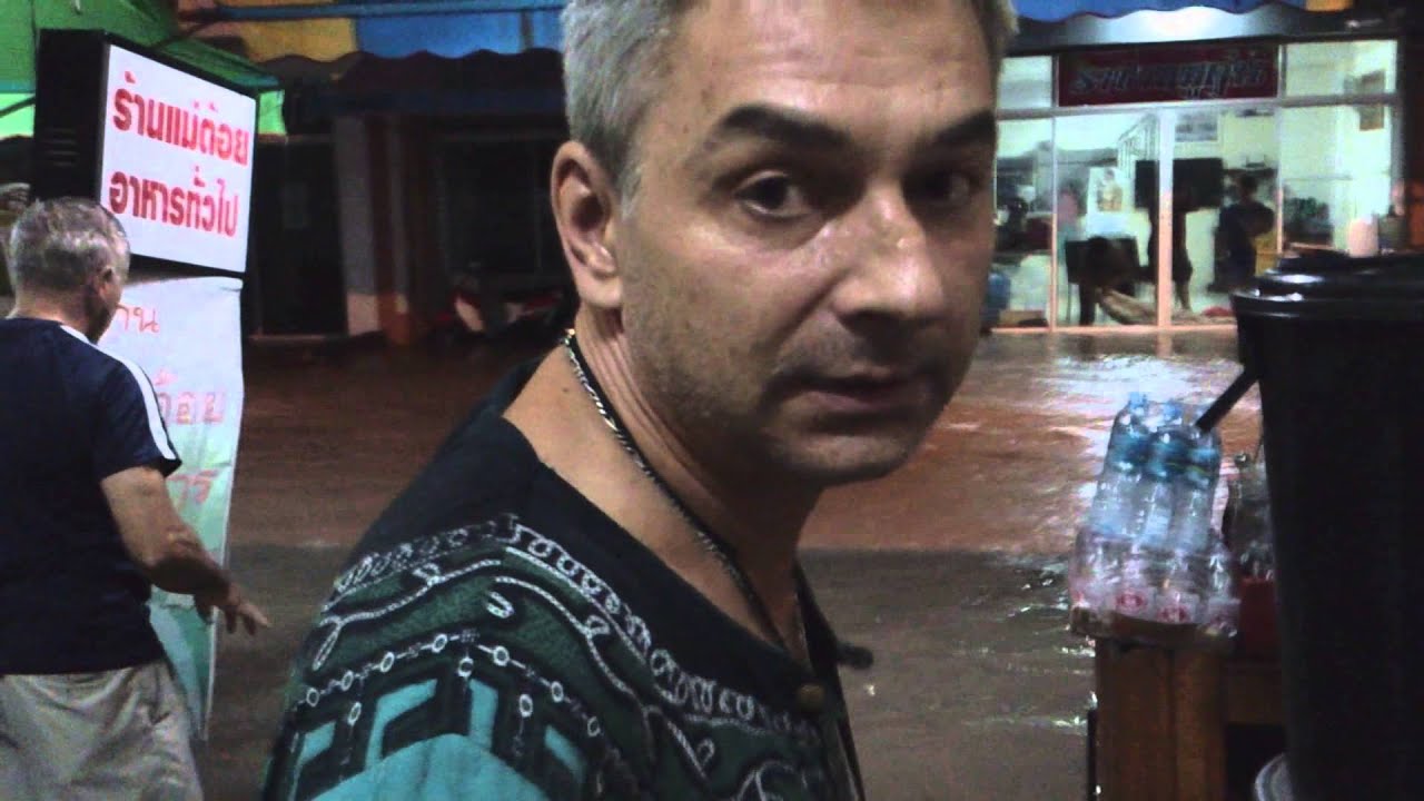 Наводнение сегодня в Паттайе. Flood in Pattaya 2015