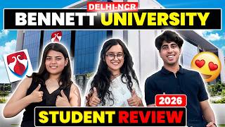 Bennett University BTech Students Review 😍 | Coding Culture | Internships & Placement💸 | Scholarship