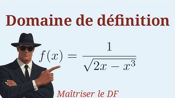 𝐂𝐨𝐦𝐦𝐞𝐧𝐭 𝐭𝐫𝐨𝐮𝐯𝐞𝐫 𝐥𝐞 𝐝𝐨𝐦𝐚𝐢𝐧𝐞 𝐝𝐞 𝐝𝐞́𝐟𝐢𝐧𝐢𝐭𝐢𝐨𝐧 𝐝’𝐮𝐧𝐞 𝐟𝐨𝐧𝐜𝐭𝐢𝐨𝐧 ? 🤔