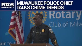 Milwaukee police chief addresses crime trends, more at Rotary Club | FOX6 News Milwaukee